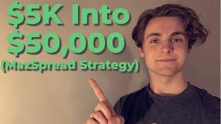 $5000 into $50,000 Trading Options | Put Credit Spread Strategy (8-10% Per Week)