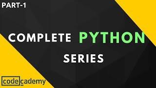 PYTHON series in CODE ACADEMY || TECH COOKIE || PART-1