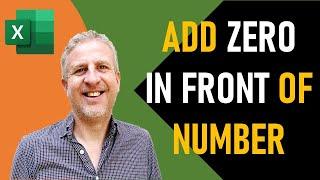 Add a Zero In Front of a Number in Excel | Formula to Keep Leading Zeros to a Certain Length
