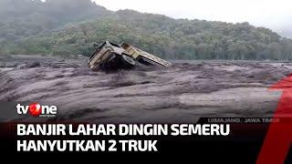 2 Truk Dihantam Banjir Lahar Dingin Semeru | Kabar Petang tvOne