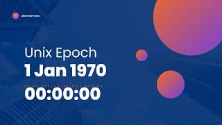 Why 1 Jan 1970 | Unix Epoch | Is taken as Reference for Time in Computers | Hindi