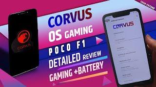 CORVUS OS Poco F1 | Official Android 10 ROM | NEW BUILD  | DETAILED REVIEW | GOOD FOR GAMING