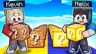 NOOB vs PRO Lucky Block ZÁVOD v Minecraftu!