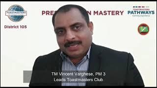 D105 PR Toastmasters Pathways Series 1   Presentation Mastery