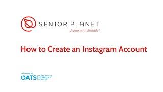 How to Create an Instagram Account