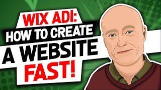 Wix ADI: How to Create a Website Fast!