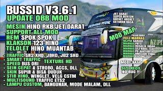 BUSSID V3.6.1 OBB MOD HINO RK8 JET DARAT, GRAFIK HD, FULL MARKAS, SUPPORT ALL MOD, FITUR BARU DLL