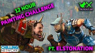 12 Hour Blood Bowl Painting Challenge with @elstonation