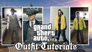 GTA 5 Outfit Tutorials! (Hitman, Jesse Pinkman, Tommy Shelby, Michael Scofield, Joker)