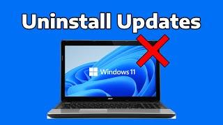 How To Uninstall Updates in Windows