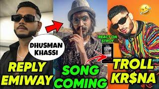 King Reply To Emiway  Emiway Song Coming | Krsna Getting Troll | Emiway vs King