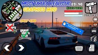 How To Install Most Ultra Realistic Graphics Mod For Gta San Andreas Mobile| By Graffiti Gaming Gta