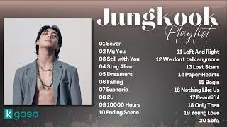 Jungkook (정국) of BTS Playlist [solo and cover] [2023 Updated]