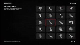 RDR2 - You CAN get the Owl Feather Trinket if you replay Archeology for Beginners