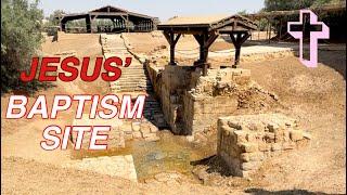 Visiting the baptism site in Jordan (holy site) | Mina Moro