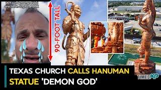 Texas Church group protests against 90-foot Lord Hanuman statue in US, calls it 'demon god'