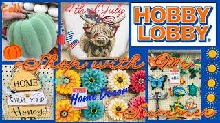 NEW HOBBY LOBBY SHOP WITH ME FALL DECOR HOME DECOR SEASONAL CRAFTS WREATHS RIBBON #diy