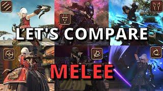 How do the Melee Jobs compare to Each Other?! FFXIV Dawntrail