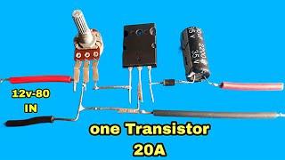 "How to Build a 0-60V 30A DIY Power Supply Using 2SC5200 Transistor - Easy Guide"