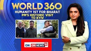 Modi In Ukraine | In PM Modi's Historic Ukraine Visit, A Hug And Handshake With Zelensky | News18