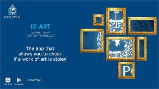 ID-Art mobile app: Capture the art, capture the criminals