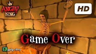 ANGRY KING Full CUTSCENES  Game Over  High Definition