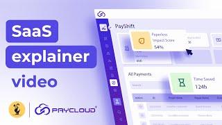 The Future of Payments: PayCloud SaaS Explainer Video / Motion Graphics Animation