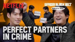 Kim Woo-bin shows off his artsy side | Officer Black Belt Ability Test | Netflix [ENG SUB]