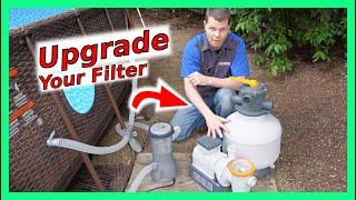 Sand Filter for above ground pool: Bestway