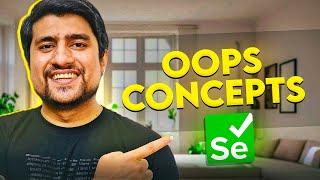 Explain OOPs Concept in Selenium Automation Framework