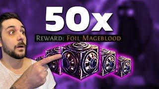 I opened 50 VALDO'S PUZZLE BOXES to hunt for a MAGEBLOOD!