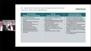 ESG ! Die ECHTE Nachhaltigkeit (Heuer Dialog Digital Talk powered by ASSIDUUS & HANSAINVEST)