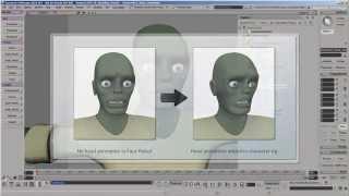 Face Robot Workflow - Part 11: Using Face Robot Animation in a Softimage Character Rig