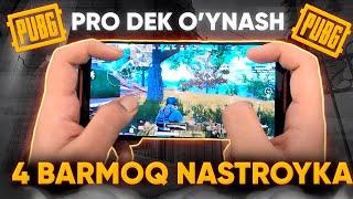 PUBG MOBILE 4TA BARMOQ NASTROYKA QILISH 2023 || SIZ BILMAGAN SIRLI NASTROYKA || PUBG SIRLARI