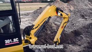 Cat Caterpillar 301.8C Minibagger Compact Bagger | Rolbud