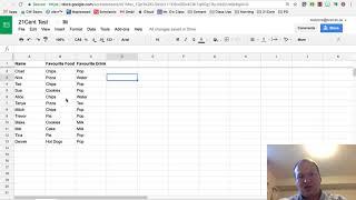 How to create a header row in Google Sheets