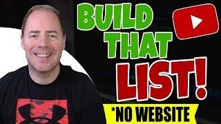 How To Build An Email List Without A Website 2020 | Fast & Can Be Done For FREE!