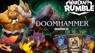 Warcraft Rumble PvP : Pushing with Orgrim Doomhammer to 17700+ | S12