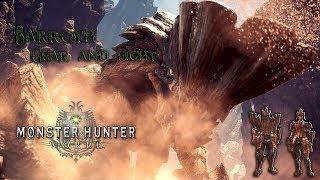 Monster Hunter World PC | Barroth Fight & Gear