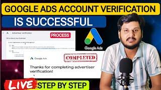 How to Verify Google Adwords Account || Google Ads Advertiser Verification (2024)@technicalfaizu867