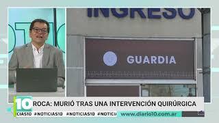 Avanza la investigación por la muerte de Valentín en una clínica médica de Roca