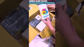 Google Cloud Arcade Champions Milestone Swags Kit Unboxing #innovativedeveloper #googlecloudswags