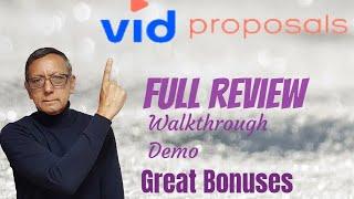 VidProposals Full Review Demo