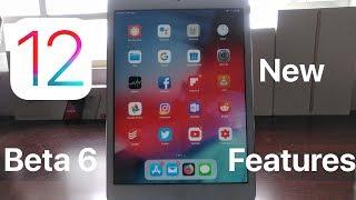 iOS 12 Developer Beta 6/ Public Beta 5 New Features