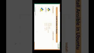 Install Ansible in Ubuntu #devops #ansible #ansibletutorial #automation #configurationmanagement