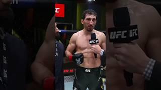 Армен Петросян - Слова после боя на #UFCVegas75