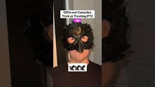 Consoles trick or treating PT2 #comedy #funny #gamer #relatable #skit #halloween