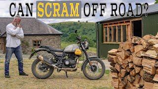 Can the Scram Go Off Road? The Royal Enfield Himalayan Scram 411 on the Rough Stuff + Extra Review
