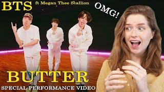 DANCER REACTS to BTS 'Butter' ft Megan Thee Stallion Special Performance Video | 방탄소년단 | 버터 리액션