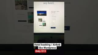 Hotel Booking / Airbnb Like WordPress Theme.